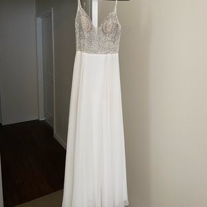 White Prom Dress